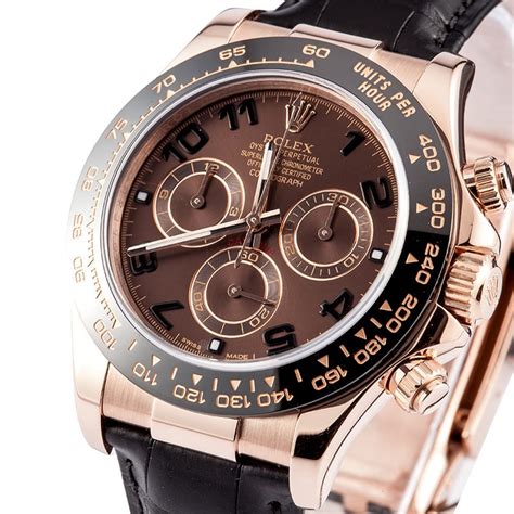 rolex daytona rose gold leather strap price|rolex daytona prezzo.